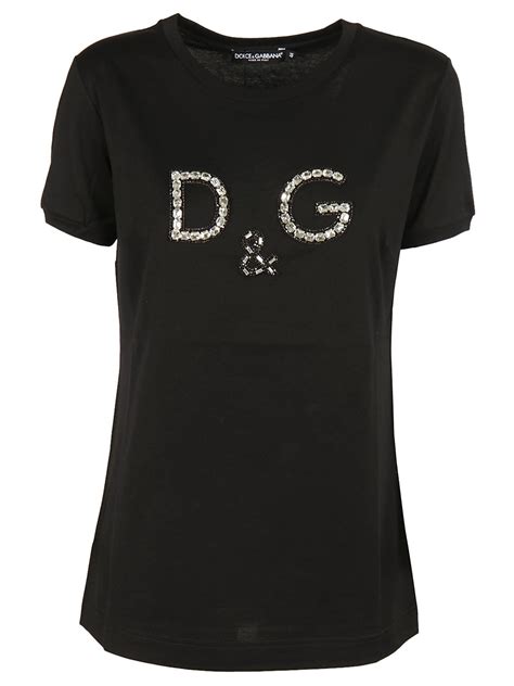 dolce gabbana tshirt women|dolce and gabbana cropped top.